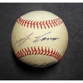 Jose Canseco Signed Rawlings American League Baseball JSA Authentic Just Kidding