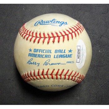 Jose Canseco Signed Rawlings American League Baseball JSA Authentic Just Kidding