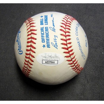 Rod Carew Signed Official American League Baseball JSA Authenticated