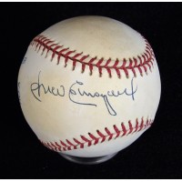 Chico Carrasquel Signed Official American League Baseball JSA Authenticated