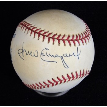 Chico Carrasquel Signed Official American League Baseball JSA Authenticated