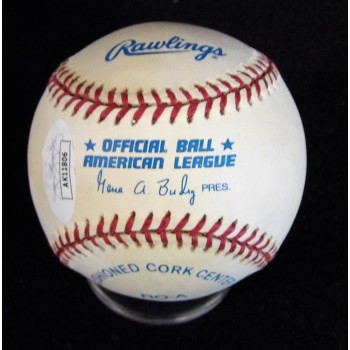 Chico Carrasquel Signed Official American League Baseball JSA Authenticated