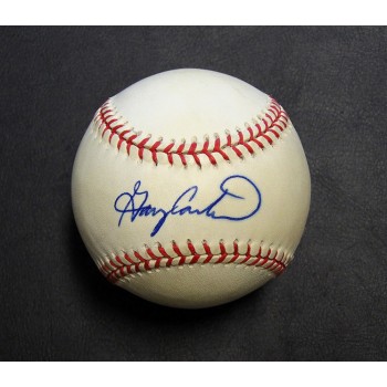 Gary Carter Signed Official National League Baseball JSA Authenticated Bleeding