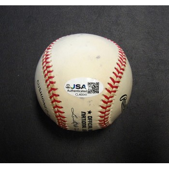 Ron Cey Signed Official Rawlings National League Baseball JSA Authenticated
