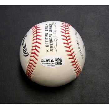 Will Clark Signed Official National League Baseball JSA Authenticated