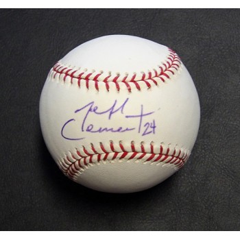 Jeff Clement Signed Official Major League Baseball JSA Authenticated