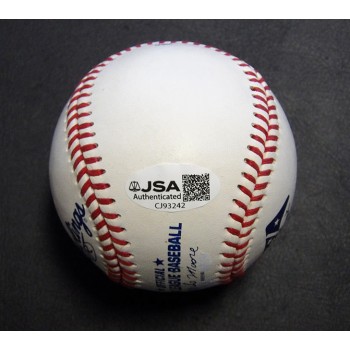 Matt Clement Signed Official Minor League Baseball JSA Authenticated