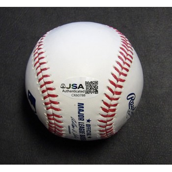 Michael Conforto Signed Rawlings Official Major League Baseball JSA Authentic