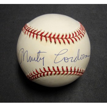 Marty Cordova Signed Official American League Baseball JSA Authenticated