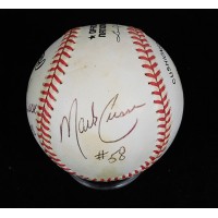 Mark Cresse Signed Official National League Baseball JSA Authenticated