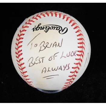 Mark Cresse Signed Official National League Baseball JSA Authenticated