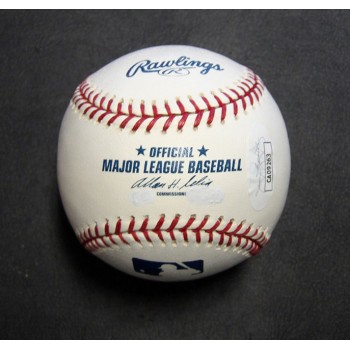Bobby Crosby Signed Rawlings MLB Major League Baseball JSA Authenticated