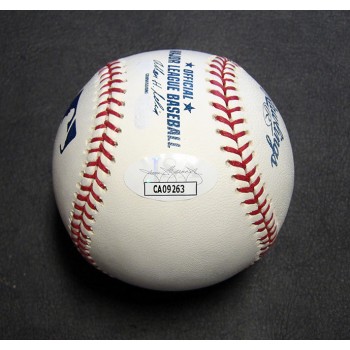 Bobby Crosby Signed Rawlings MLB Major League Baseball JSA Authenticated