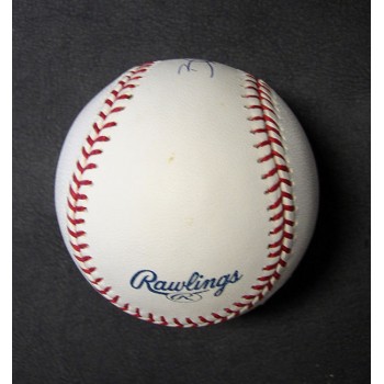 Bobby Crosby Signed Rawlings MLB Major League Baseball JSA Authenticated