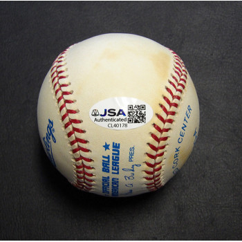 Alvin Dark Signed Official Rawlings American League Baseball JSA Authenticated