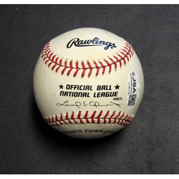 Alvin Dark Signed Official Rawlings National League Baseball JSA Authenticated