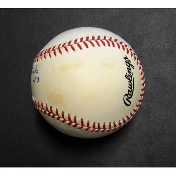 Alvin Dark Signed Official Rawlings National League Baseball JSA Authenticated