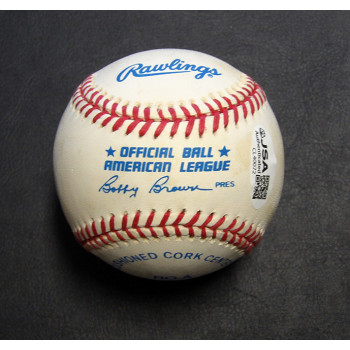 Carlos Delgado Signed Rawlings American League Baseball JSA Authenticated