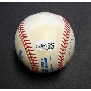 Carlos Delgado Signed Rawlings American League Baseball JSA Authenticated