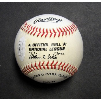 Don Drysdale Signed Official Rawlings National League Baseball JSA Authenticated