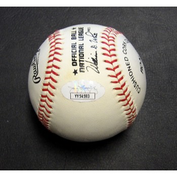 Don Drysdale Signed Official Rawlings National League Baseball JSA Authenticated