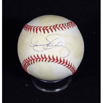 Dennis Eckersly Signed Official American League Baseball JSA Authenticated