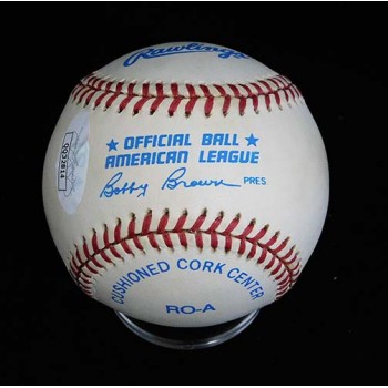 Jim Edmonds Signed Official American League Baseball JSA Authenticated
