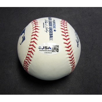 Danny Espinosa Signed Rawlings Official Major League Baseball JSA Authenticated