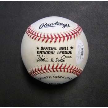 Shawn Estes Signed Official National League Baseball JSA Authenticated