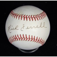 Rick Ferrell Signed Official American League Baseball JSA Authenticated