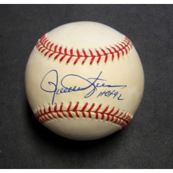 Rollie Fingers Signed Official American League Baseball JSA Authenticated