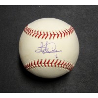 Steve Finley Signed Official National League Baseball JSA Authenticated