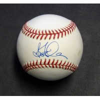 Steve Finley Signed Official Rawlings Major League Baseball JSA Authenticated