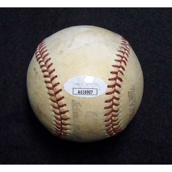 Fred Fitzsimmons Signed MacGregor International League Baseball JSA Authentic