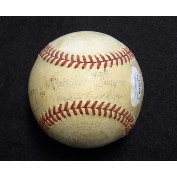 Fred Fitzsimmons Signed Official National League Baseball JSA Authenticated