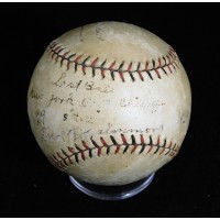 Fred Fitzsimmons Signed Spalding National League Baseball JSA Authenticated