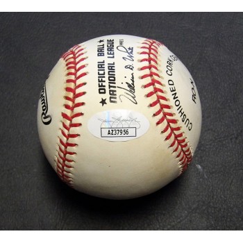 Cliff Floyd Signed Rawlings National League Baseball JSA Authenticated