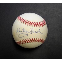Whitey Ford Signed Official American League Baseball JSA Authenticated