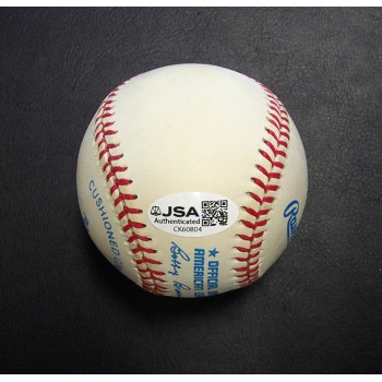 Whitey Ford Signed Official American League Baseball JSA Authenticated