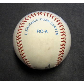 Julio Franco Signed Rawlings American League Baseball JSA Authenticated