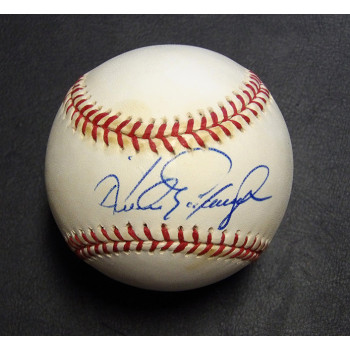 Andres Galarraga Signed Official National League Baseball JSA Authenticated
