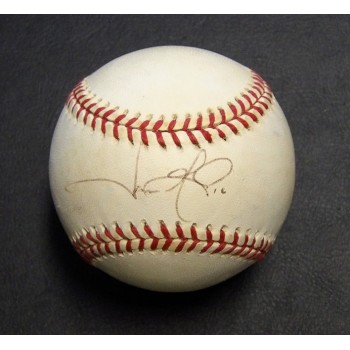 Jason Giambi Signed Rawlings MLB Major League Baseball JSA Authenticated Toned