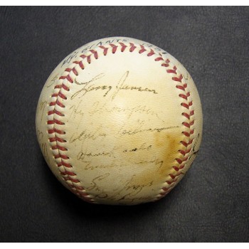 New York Giants 1951 Team Signed National League Baseball 25+ JSA Authenticated