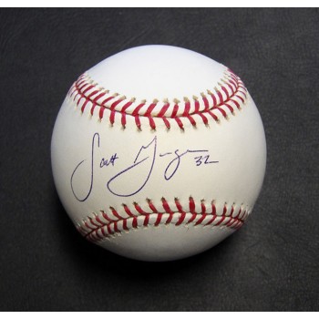 Scott Gorgen Signed Rawlings MLB Major League Baseball JSA Authenticated