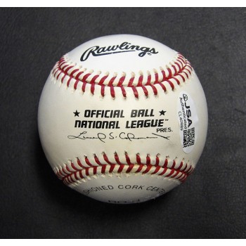 Shawn Green Signed Official Rawlings National League Baseball JSA Authenticated