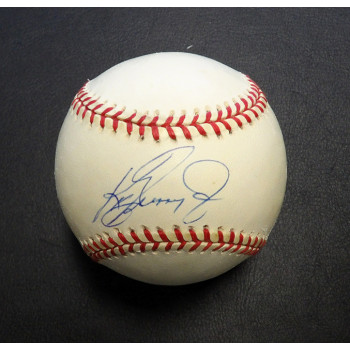 Ken Griffey Jr. Signed Official American League Baseball UDA Authenticated Boxed