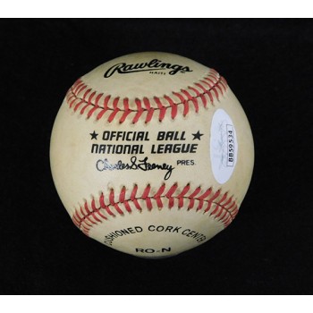 Burleigh Grimes Pirates Signed National League Baseball JSA Authenticated