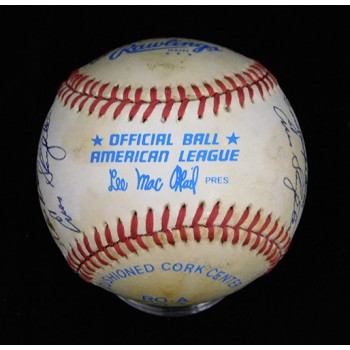 Baseball Hall of Famers and Stars Signed American League BB JSA Authenticated