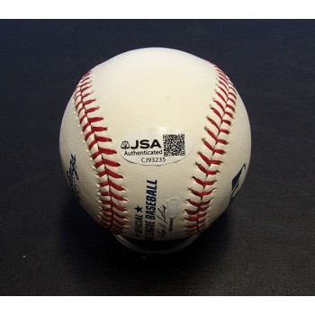 Josh Hamilton Signed Official Major League Baseball JSA Authenticated