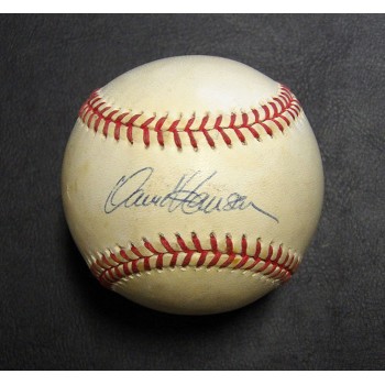 Dave Hansen Signed Rawlings Official National League Baseball JSA Authenticated